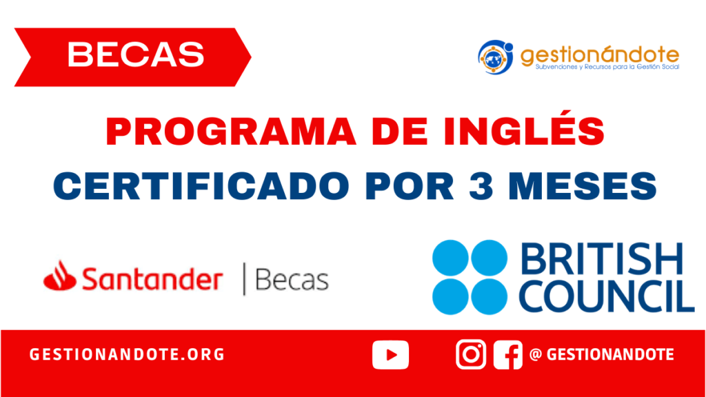 Becas Santander Y British Council Para Programa De Inglés 8581
